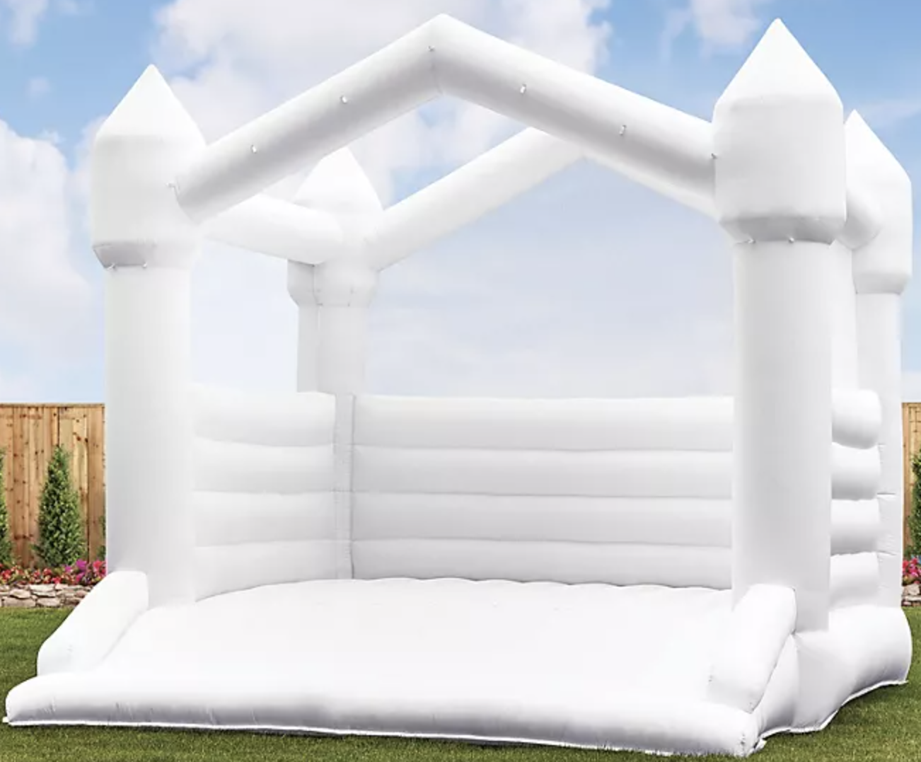 White Bounce House